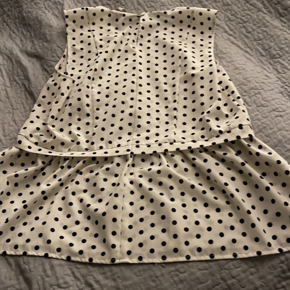 Crew peplum top - Picture 4 of 4